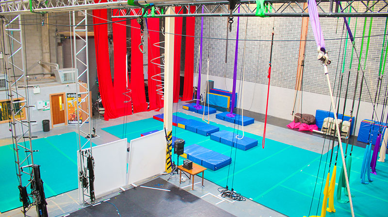 Irish Aerial Creation Centre Interior and Apparatus